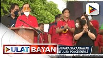 BBM, nagtungo sa Cagayan para sa kaarawan ni dating senate president Juan Ponce Enrile; Marcos, nangampanya din sa Quezon City