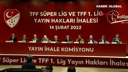 TFF'nin Süper Lig yayın ihalesinde teklif süreci 14:00 itibarıyla sona erdi