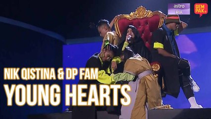 Nik Qistina & DP Fam- Young Hearts | Dansa Dan Sing Minggu 1