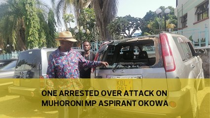 One arrested over attack on Muhoroni MP aspirant Okowa