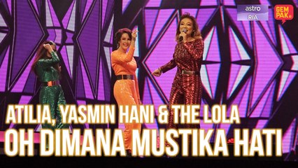 Atilia, Yasmin Hani & The Lola - Oh Dimana Mustika Hati | Dansa Dan Sing Minggu 2