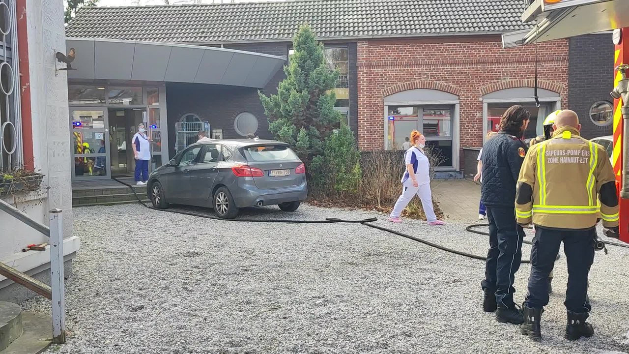 Dégagement de fumée home le centenaire Châtelet