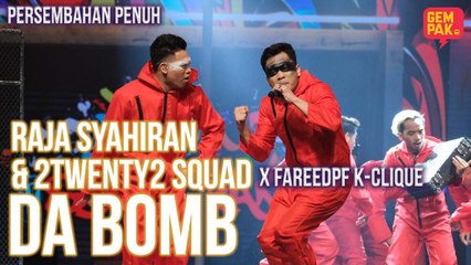 Raja Syahiran - Da Bomb | Meletup Persembahan Bersama Farid K Clique! | Dansa Dan Sing - Minggu 6