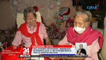 Mag-asawang Centenarian,hinandugan ng romantic date at iba pang mga regalo para sa araw ng mga puso | 24 Oras
