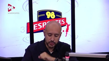 98 Esportes | "Uma pipocada do senhor juiz. Era para o Alê ter sido expulso", avalia Alexandre Silva