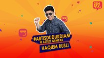#ArtisDudukDiam bersama Haqiem Rusli