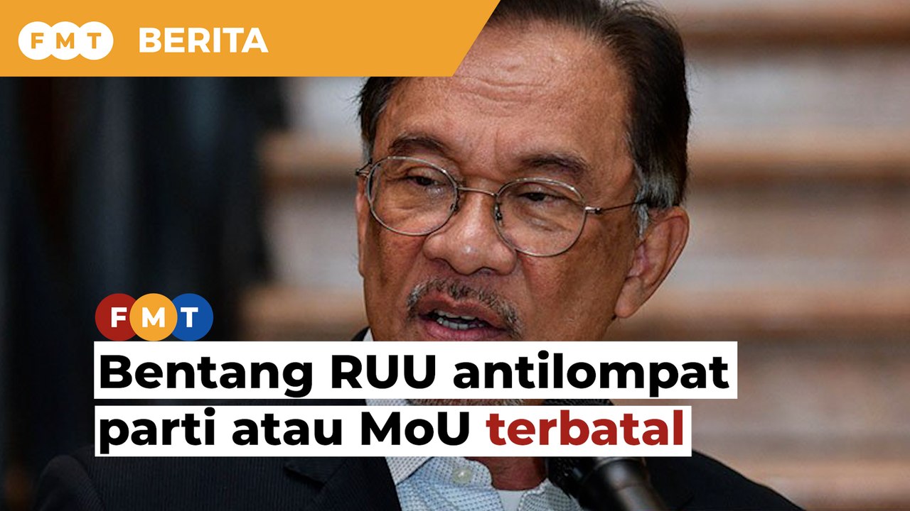 Bentang RUU antilompat parti di sidang Dewan Ra...