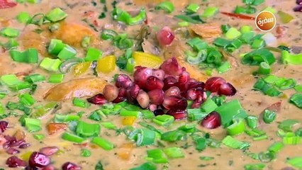 جمبري مشوي مع صوص الرمان | الشيف شربيني