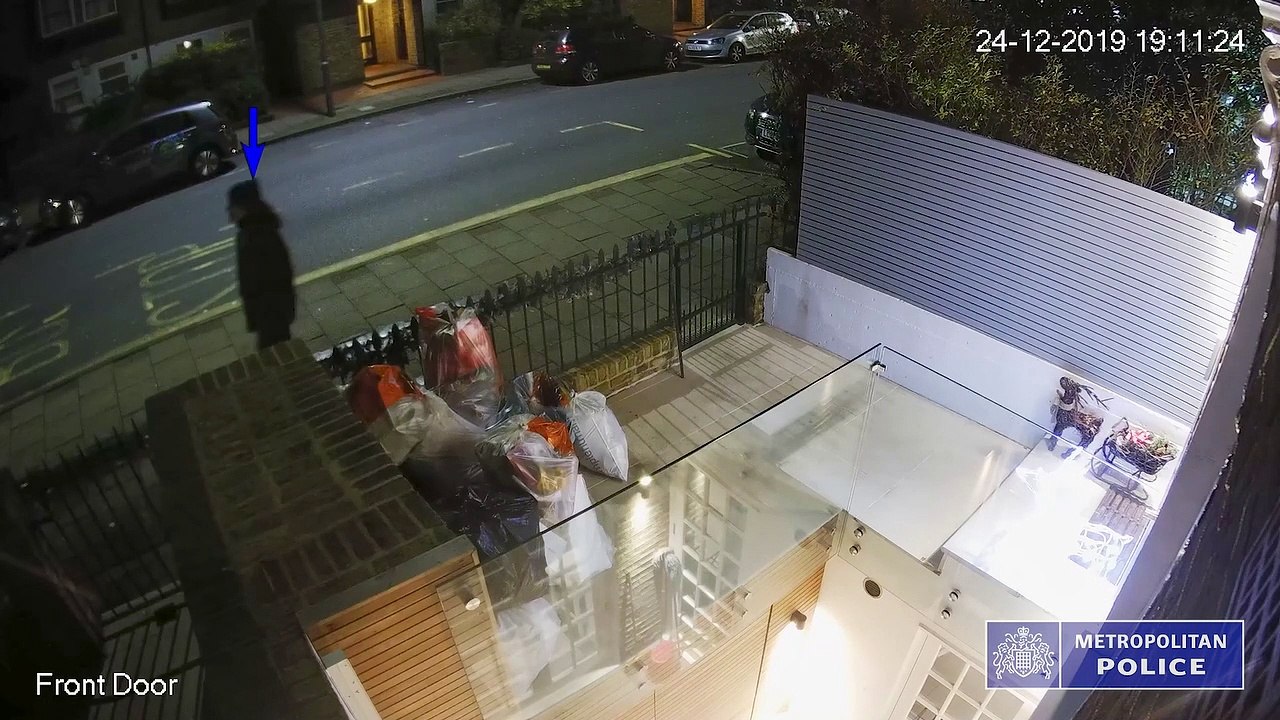 CCTV footage shows hitman Anis Hemissi disguised in a latex mask before he murdered Flamur Beqiri