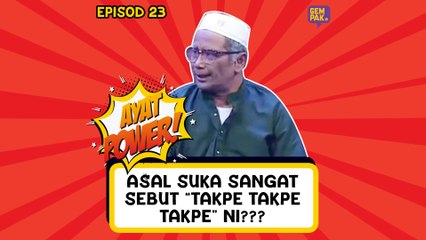 Sepahtu Reunion Al Puasa | Berapa Kali Pak Ya Sebut 'Takpe' ???