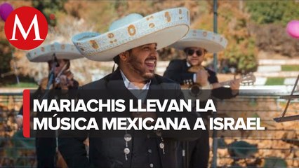 México le canta 'La Cucaracha' y 'La Bamba' a Israel con el Mariachi Yerushalaim