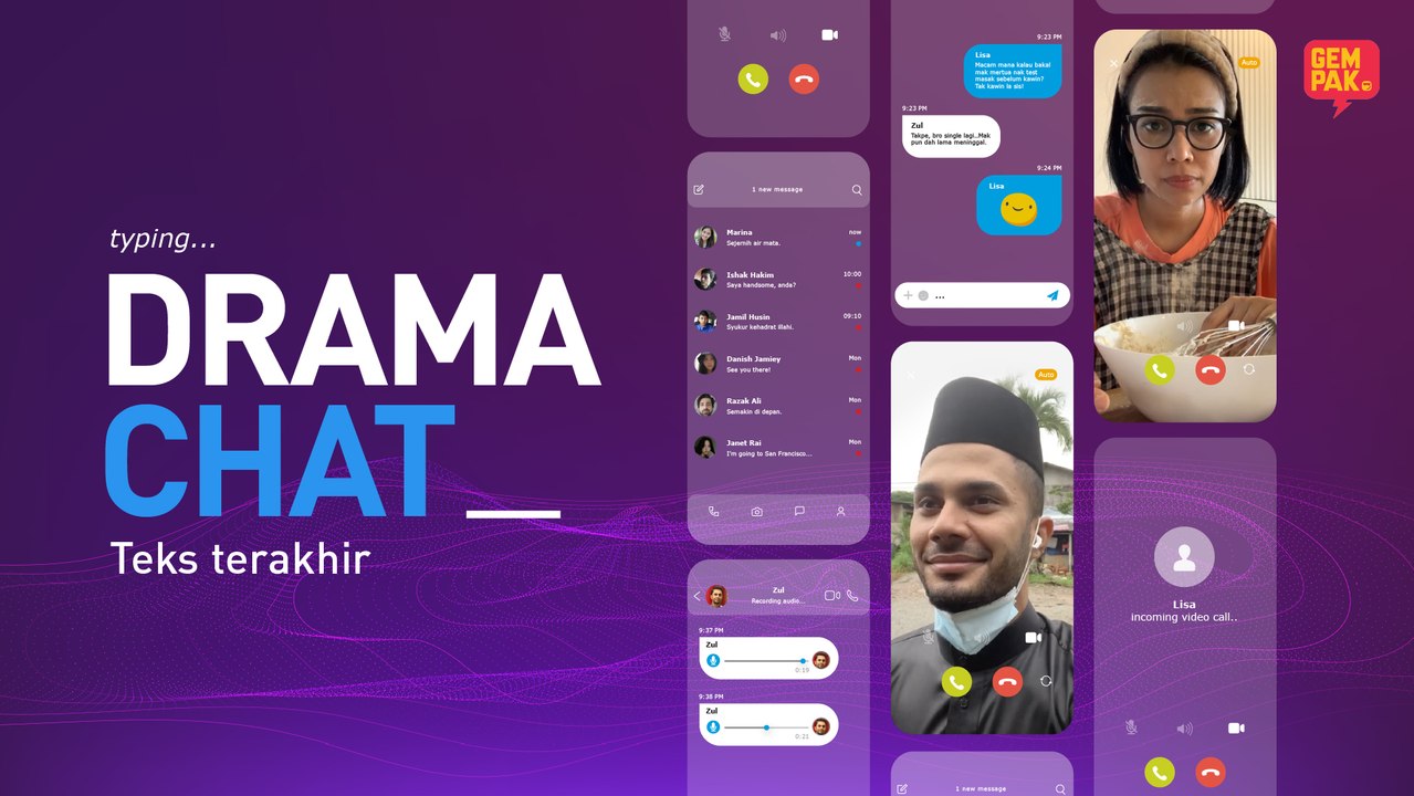 Drama Chat – Teks Terakhir | #BersamaSaya