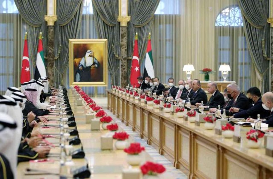 Son dakika haberi | Cumhurbaşkanı Erdoğan, Abu Dabi Veliaht Prensi El Nahyan ile görüştü