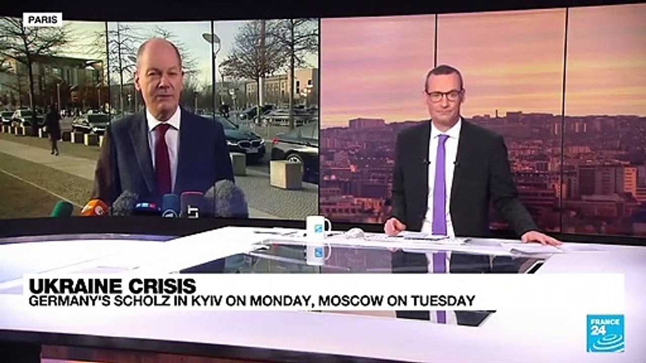 Scholz demands 'immediate signs' of de-escalation from Moscow