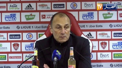 مدرب بريست : بلايلي قدم مباراة جيدة جدا