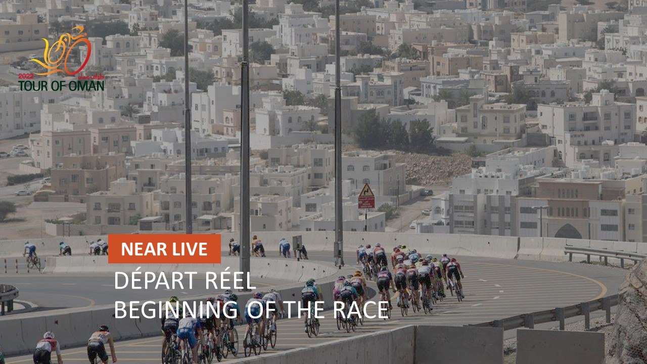 #TourofOman - Départ réel / Beginning of the race - Étape 5 / Stage 5