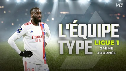 Ligue 1 : L'ÉQUIPE-TYPE DE LA 24ÈME JOURNÉE DE L1