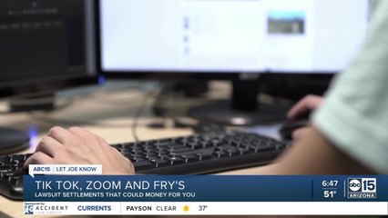 Tik tok, Zoom, and Fry's lawsuits settlements