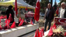 Son dakika haberleri... Diyarbakır anneleri Gara şehitlerini mezarı başında andı