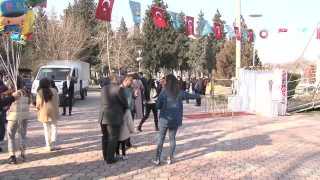 71 yaşındaki Arif Çaka Sevgililer Günü nde mutluluğa evet dedi