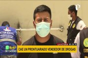 La Victoria: cae vendedor de droga que contaba con un amplio prontuario
