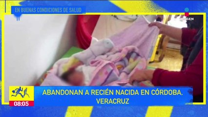 Abandonan a recién nacida en Veracruz