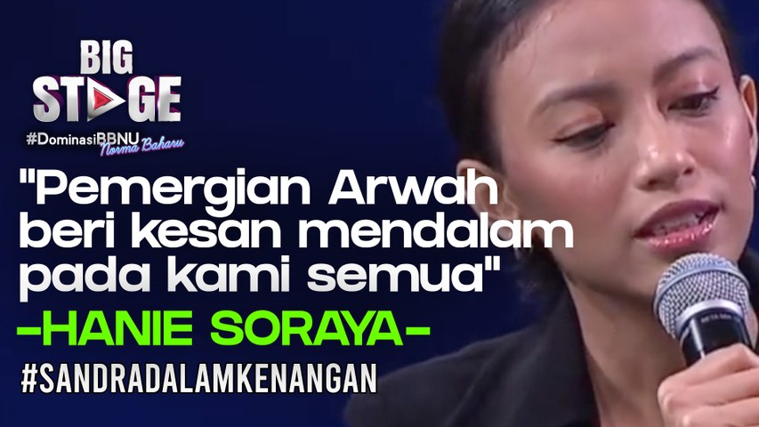 BIGSTAGE 2020 [ #SandraDalamKenangan ] - Pemergian Arwah Beri Kesan Mendalam Pada Kami"