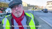 Coun Terry Fox leader of Sheffield City Council
