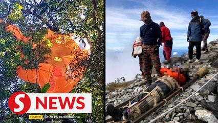 Two stricken French paragliders rescued from Mount Kinabalu