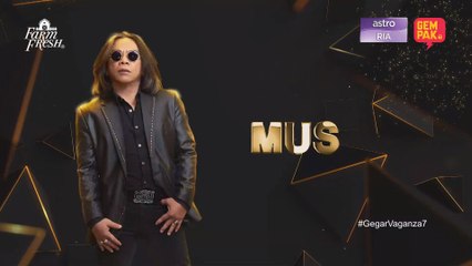 Mus - Sendiri & Biru Mata Hitamku | Gegar Vaganza 7 - Minggu 1