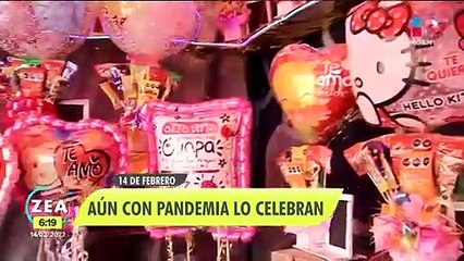 Así celebran capitalinos el Día del Amor y la Amistad
