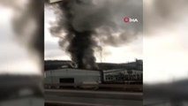Sakarya'da geri dönüşüm fabrikasında yangın, olay yerine çok sayıda itfaiye ekibi sevk edildi