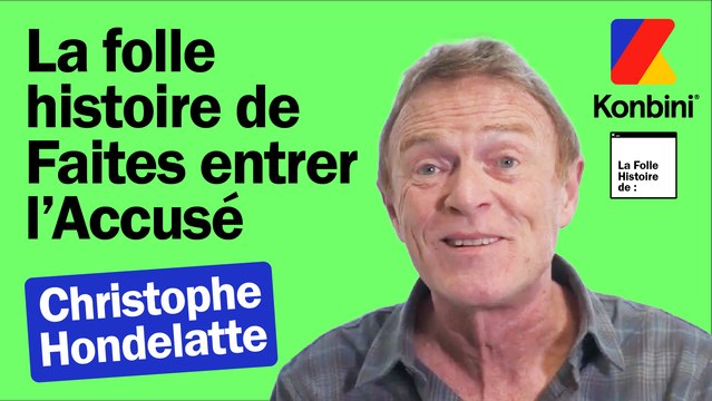 Christophe Hondelatte raconte la folle histoire de Faites entrer l'accusé