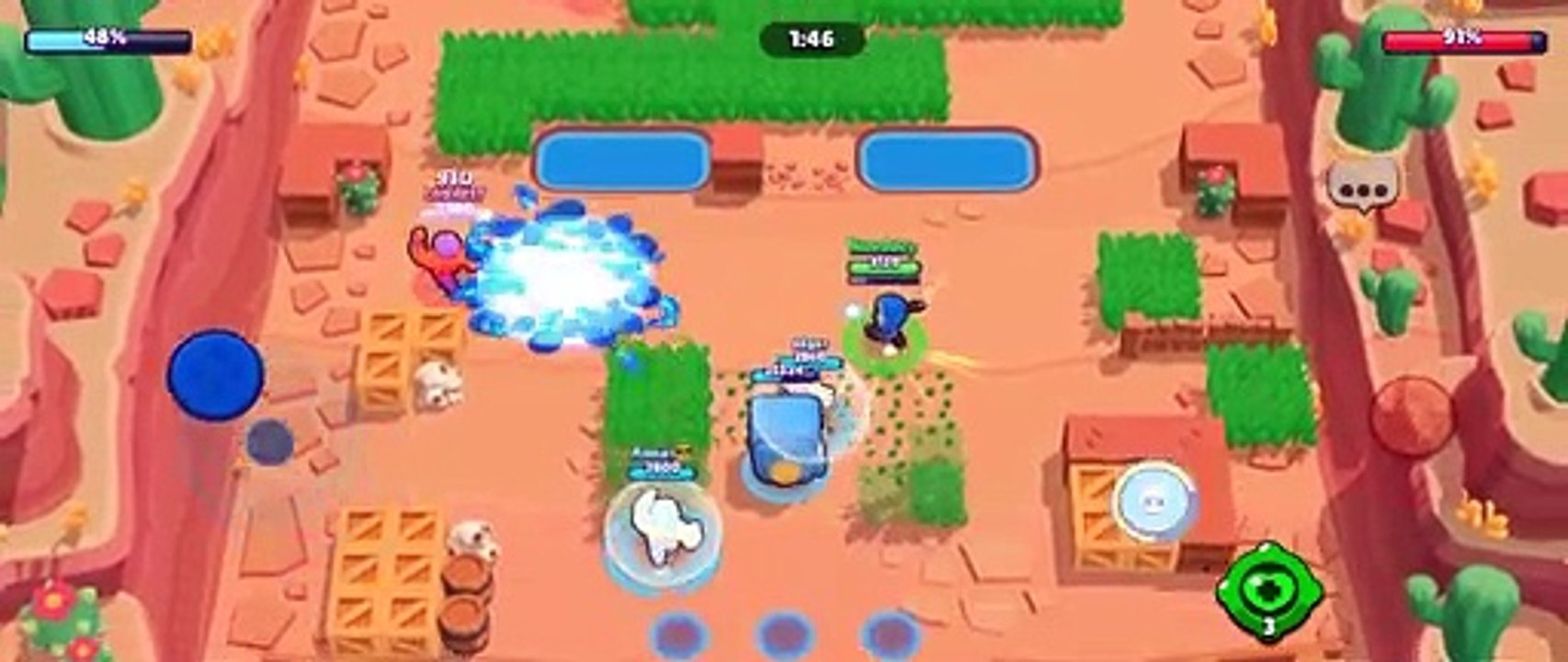 BRAWL STARS - GAMEPLAY ‍♀️ #Shorts #shorts