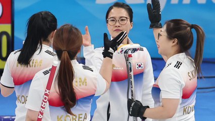 여자 컬링, 숙적 일본 10대 5로 꺾고 3승 3패 '4강 희망' / YTN