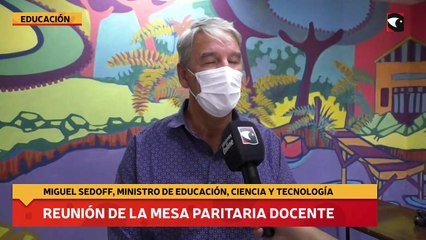 Reunión de la Mesa Paritaria Docente