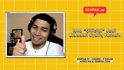 Isha "Official" Jadi Bidadari Syafiq Farhain | Gempak TV