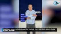 Cristóbal Soria falta el respeto a Vinicius