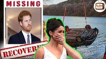 Minutes ago, Prince Harry's wrecked car was found, Meghan reported bad news