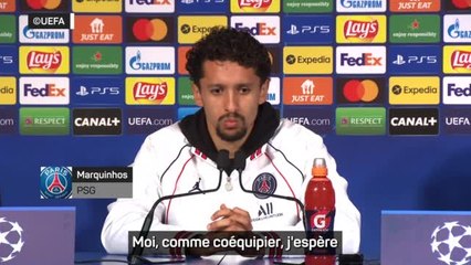 8e - Marquinhos : "On voit Messi confiant"