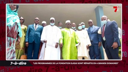 Sibiri Coulibaly (directeur exécutif de la FDGE) explique les missions de la fondation Djigui.