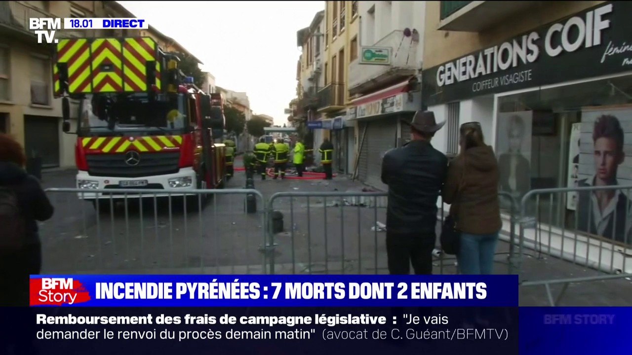 Incendie à Saint-Laurent-de-la-Salanque: la chute de débris ralenti le travail des secours