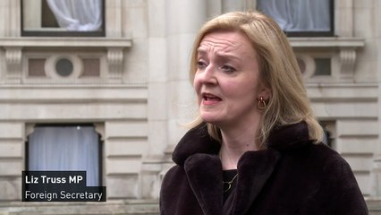 Truss reinforces warnings to Russia as Ukraine tensions rise