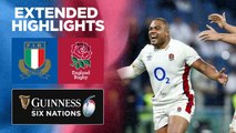 Italy V England | Extended Highlights | 2022 Guinness Six Nations