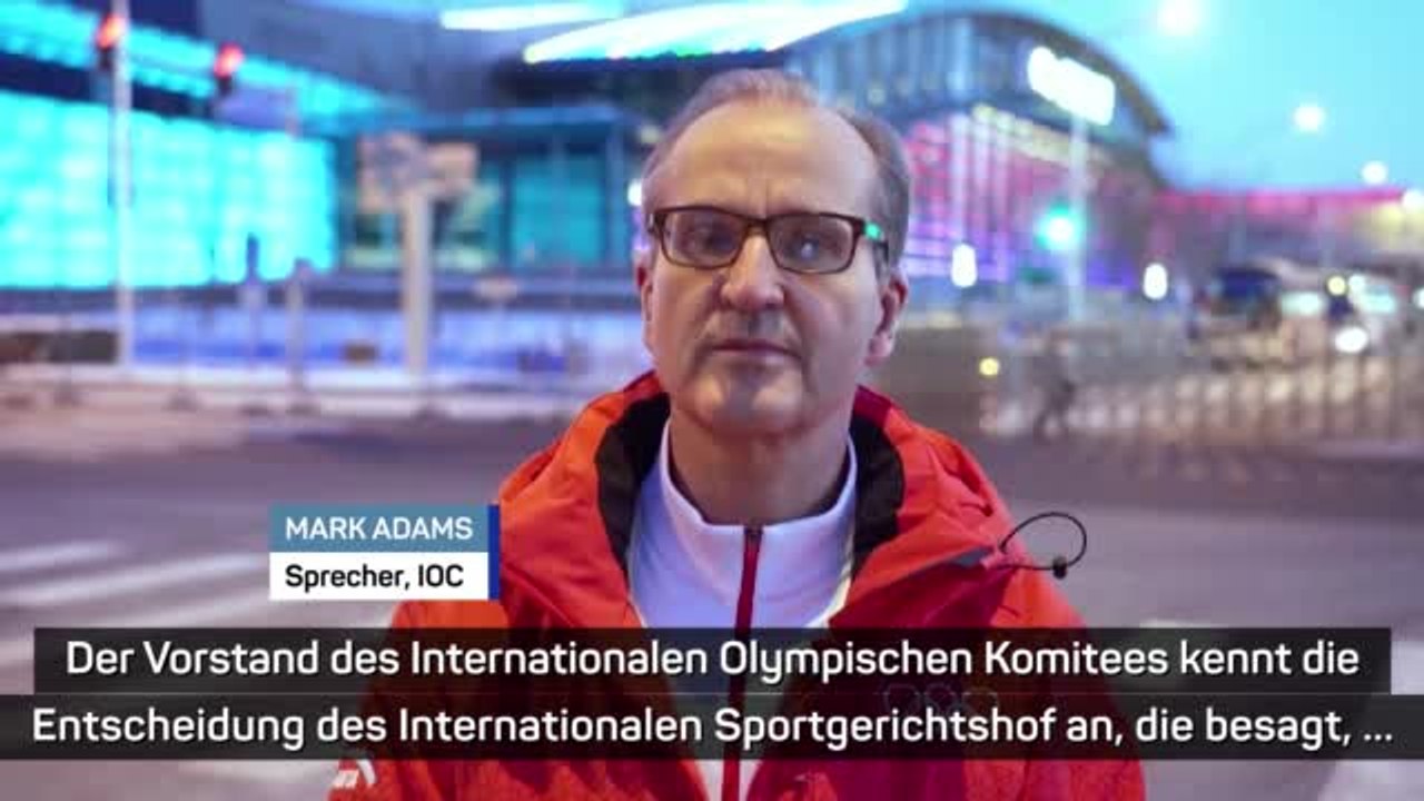 IOC bestätigt: Keine Medaillenzeremonie für Walijewa
