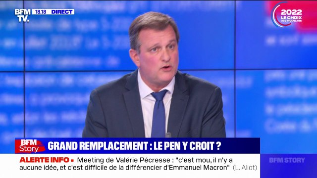Louis Aliot (RN): Éric Zemmour atteint petit à petit son plafond de verre