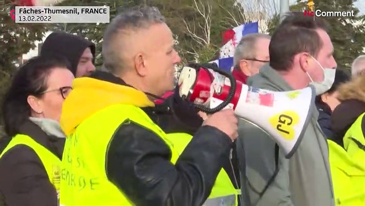 Französischer 'Freiheitskonvoi' nach Brüssel