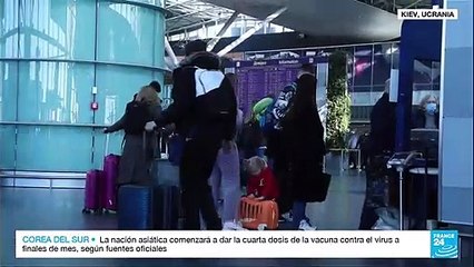 Decenas de expatriados en Ucrania se preparan para regresar a sus países de origen