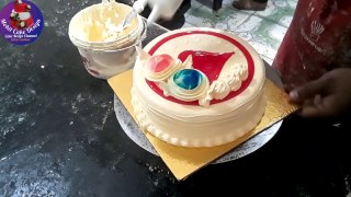 Butterscotch Cake Design -  Fancy Butterscotch Cake