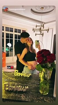 Enzo Zidane et Karen Goncalves.